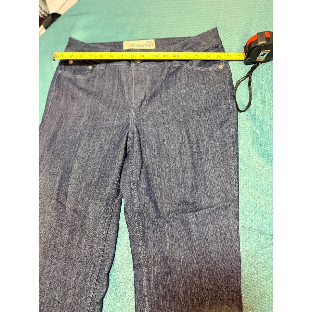 Faded Glory Womens Stretch Bootcut Jeans Size 8 Medium Blue Denim Average Length